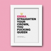 Thumbnail 7 - Personalised Swearing Motivational Prints