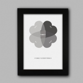 Thumbnail 2 - Personalised Family Heart Venn Diagram Prints