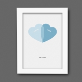 Thumbnail 4 - Personalised Family Heart Venn Diagram Prints