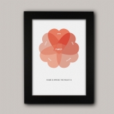 Thumbnail 6 - Personalised Family Heart Venn Diagram Prints