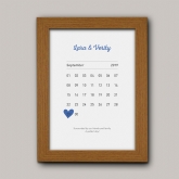 Thumbnail 8 - Personalised Our Wedding Date Prints