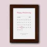 Thumbnail 3 - Personalised Anniversary Date Prints