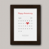 Thumbnail 9 - Personalised Anniversary Date Prints