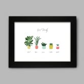 Thumbnail 6 - Personalised Houseplant Family Prints