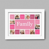 Thumbnail 2 - Personalised Family Photo Collage Prints
