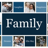 Thumbnail 8 - Personalised Family Photo Collage Prints