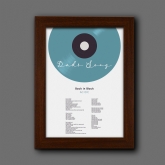 Thumbnail 4 - Personalised Vinyl Song Lyrics Print