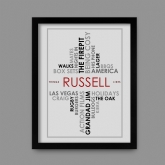 Thumbnail 3 - Personalised Likes Poster