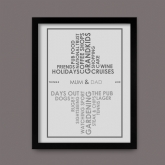Thumbnail 6 - Personalised Couples Likes Poster