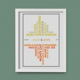 Thumbnail 9 - Personalised Couples Likes Poster