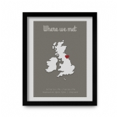 Thumbnail 11 - Personalised Where We Met Poster