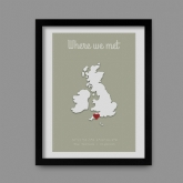 Thumbnail 5 - Personalised Where We Met Poster