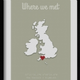 Thumbnail 7 - Personalised Where We Met Poster