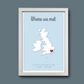 Thumbnail 4 - Personalised Where We Met Poster