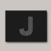 Thumbnail 6 - Personalised Letter Canvas