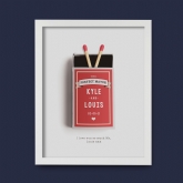 Thumbnail 2 - Personalised Perfect Match Poster