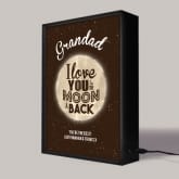 Thumbnail 9 - Love You to the Moon and Back Personalised Light Box