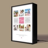 Thumbnail 3 - Personalised Mum Poem and Photo Memories Light Box