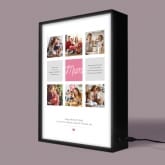 Thumbnail 4 - Personalised Mum Poem and Photo Memories Light Box