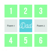 Thumbnail 8 - Personalised Dad Poem and Photo Memories Light Box