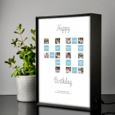 Thumbnail 1 - Personalised 40th Special Birthday Light Box