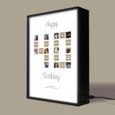 Thumbnail 2 - Personalised 40th Special Birthday Light Box