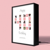 Thumbnail 3 - Personalised 40th Special Birthday Light Box