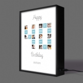 Thumbnail 4 - Personalised 40th Special Birthday Light Box
