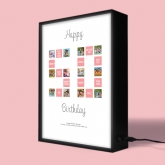 Thumbnail 4 - Personalised 50th Special Birthday Light Box