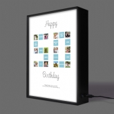 Thumbnail 6 - Personalised 50th Special Birthday Light Box