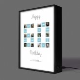 Thumbnail 5 - Personalised 60th Birthday Memories Light Box