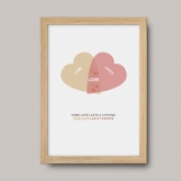 Thumbnail 4 - Personalised Couples Heart Venn Print 
