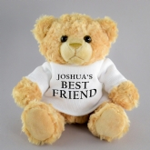 Thumbnail 1 - Personalised Best Friend  Teddy Bear
