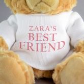 Thumbnail 2 - Personalised Best Friend  Teddy Bear