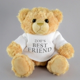 Thumbnail 7 - Personalised Best Friend  Teddy Bear