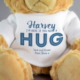 Thumbnail 2 - Personalised If You Need a Hug Teddy Bear