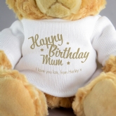 Thumbnail 2 - Personalised Happy Birthday Teddy Bear