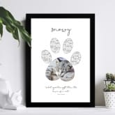 Thumbnail 1 - Personalised Photo Cat Paw Print