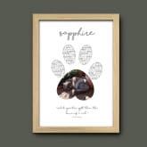 Thumbnail 2 - Personalised Photo Cat Paw Print