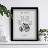 Thumbnail 1 - Personalised Photo Cat Paw Print