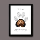 Thumbnail 2 - Personalised Photo Dog Paw Print