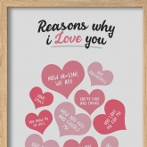 Thumbnail 6 - Personalised Reasons Why I Love You Print