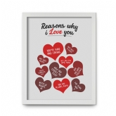 Thumbnail 9 - Personalised Reasons Why I Love You Print
