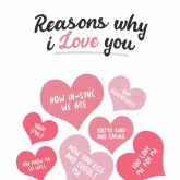 Thumbnail 2 - Personalised Reasons Why I Love You Print
