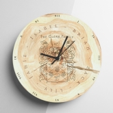 Thumbnail 4 - Personalised Family Tree Coat of Arms Clock