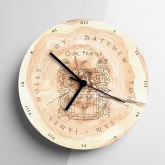Thumbnail 6 - Personalised Family Tree Coat of Arms Clock