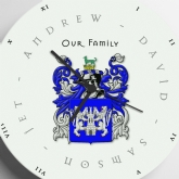 Thumbnail 2 - Personalised Coat of Arms Clock