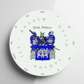 Thumbnail 8 - Personalised Coat of Arms Clock