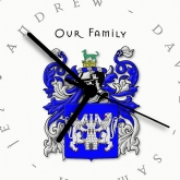 Thumbnail 2 - Personalised Coat of Arms Clock