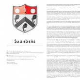 Thumbnail 7 - Modern Personalised Surname History and Coat of Arms Prints